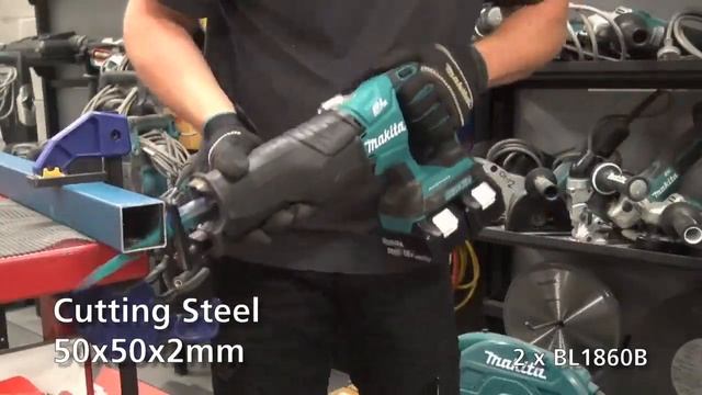 Makita DJR360ZK Twin 18v LXT Cordless Brushless Reciprocating Saw