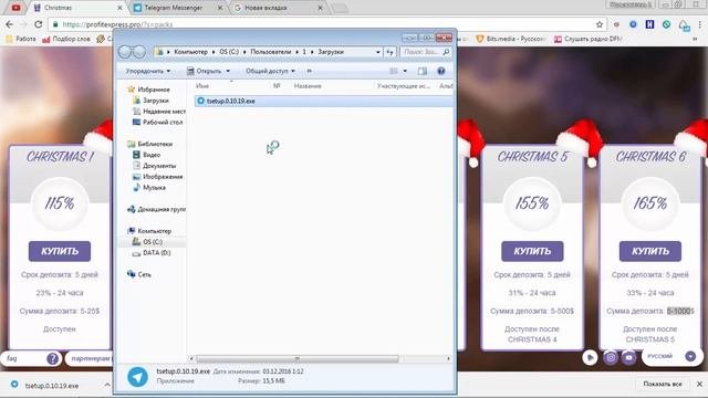 Profitexpress Новогодняя МЛМ игра 150 за 5 дней заработай на праздник
