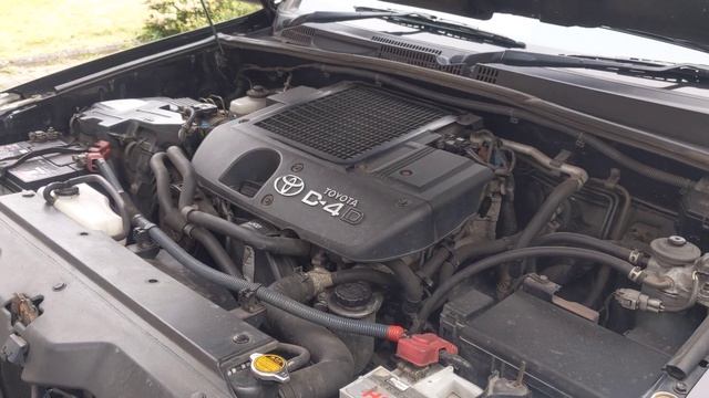 Toyota Land Cruiser 1KD D4D Engine Start Up Test Run