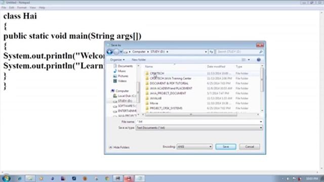 How to Install Java JDK & Run Program in Windows 7 32/64 bit | PART-10 | CRSK | Rambo Rajkumar