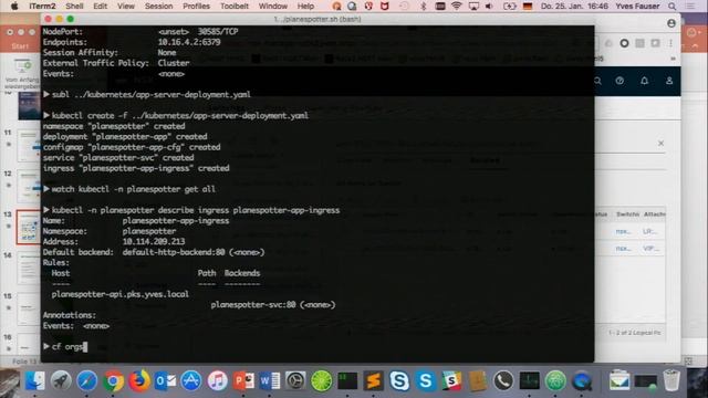 VMware NSX Container Integration Demonstration with Yves Fauser