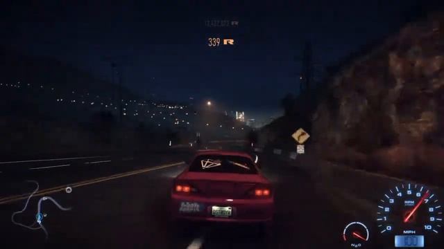 Need For Speed | Nissan Silvia S15 drift challenge | down the mountain |PS4