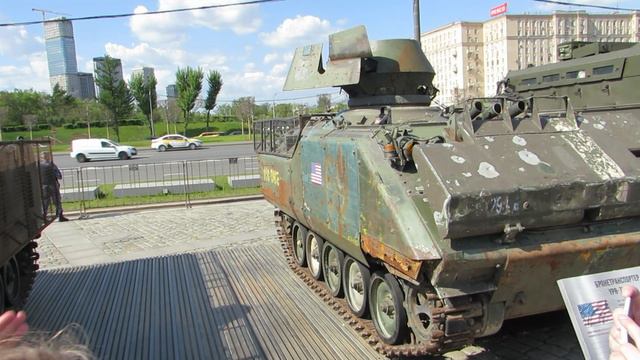 Moscow 2024 Victory park, NATO armored vehicles
NATO Panzer in Moskau 
Парк победы, Москва 2024