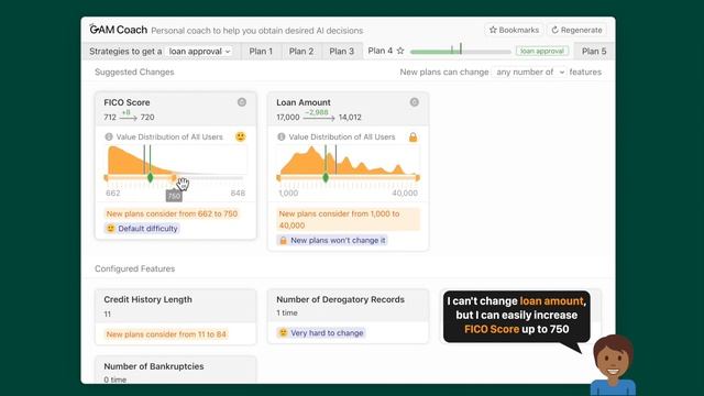 Demo Video for "GAM Coach: Towards Interactive and User-centered Algorithmic Recourse"