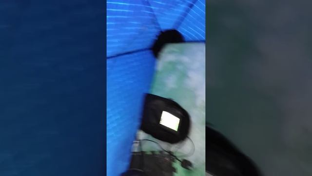 Ice fishing lake simcoe for laketrout & whitefish