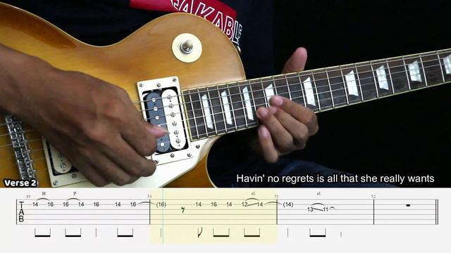 Night Changes - One Directions - Instrumental Guitar Cover + TAB