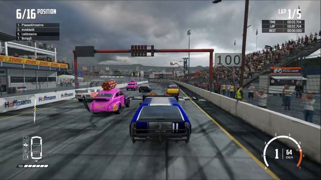 Failrace Wreckfest Tournament. Filming Perspective Part 1.