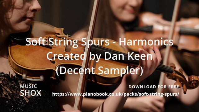 Virtual Instrument VSTi Demo Strings - Soft String Spurs (Free for download for Decent Sampler)