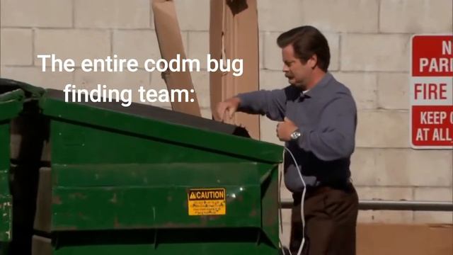 The whole Codm team couldn't find it...