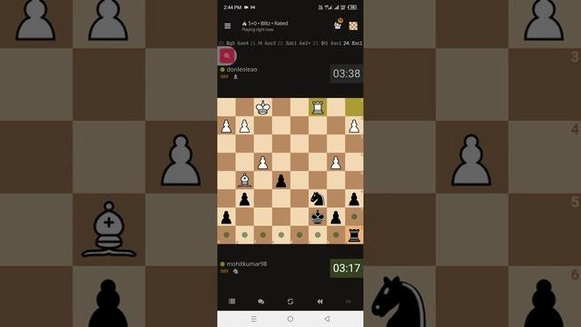 Basic chess game play no 12 for beginners with some nice tricks and strategy