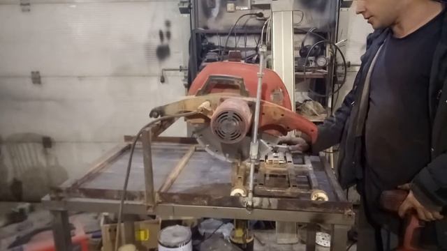 Станок для резки кирпича своими руками.