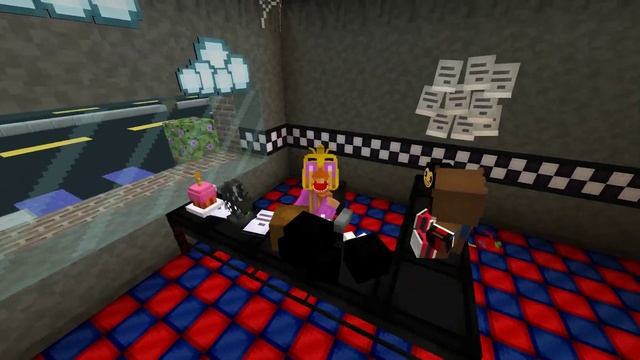 [Full Map] Freddy Fazbear's Pizza -A FNAF 1 Remake map - Minecraft