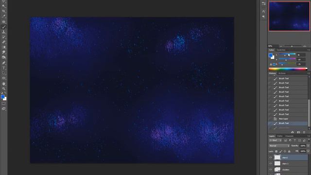 Simple Starfield Photoshop Tutorial!