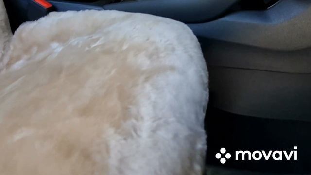 НАКИДКИ НА СИДЕНЬЯ ИЗ БЕЖЕВОГО МУТОНА С ШИРОКИМ ОБХВАТОМ СИДУШКИ И СПИНКИ (КОД: 4492)