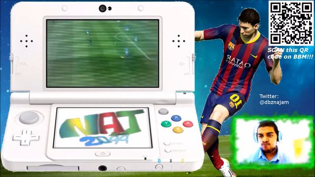 Fifa 13 3DS gameplay Full Match!!! - Barcelona vs Manchester City