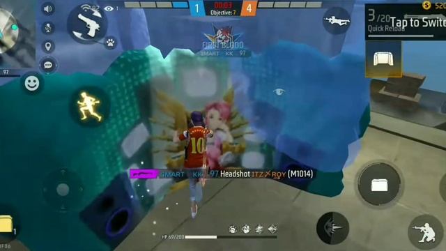 NO LOVE × FREE FIRE MAX ? | KRISHNA GAMING