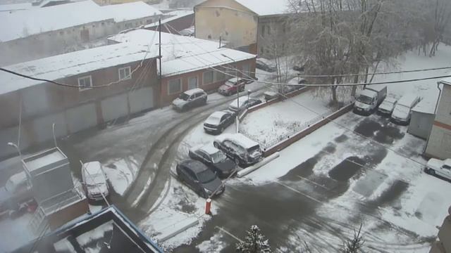 На улице. Тюмень. Time Lapse. (HD)