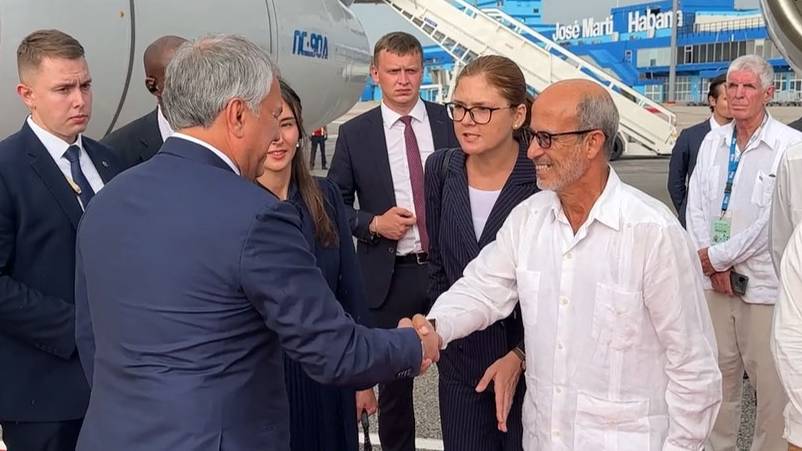 Рабочий визит спикера Госдумы Володина на Кубу