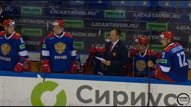 Alexei Emelin Destroys Matvei Michkov | KHL Preseason 2022/23 | Dynamo Minsk vs. Team Russia U25