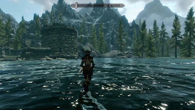 (Skyrim) How to Walk on Water - Ahzidal's Boots