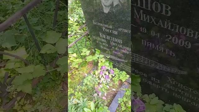 Заброшенная могила группы Любэ.