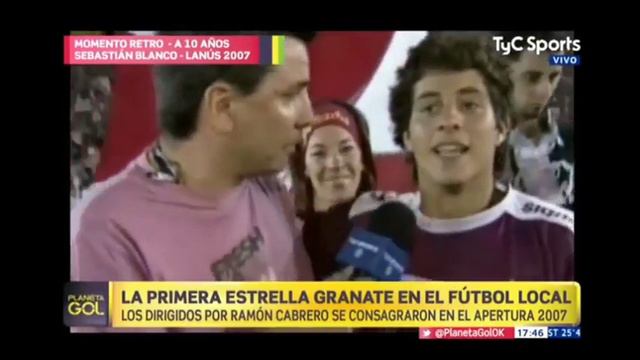 10 años Lanus Campeon Apertura 2007 Especial Planeta Gol