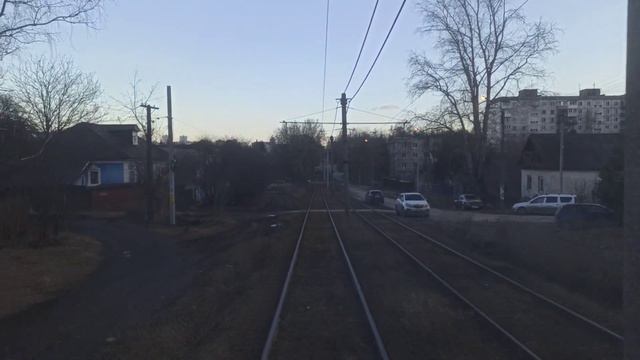 Трамвай 18 Нижний Новгород 20 03 2020 Весь маршрут 71-407 Tram 18 Nizhny Novgorod