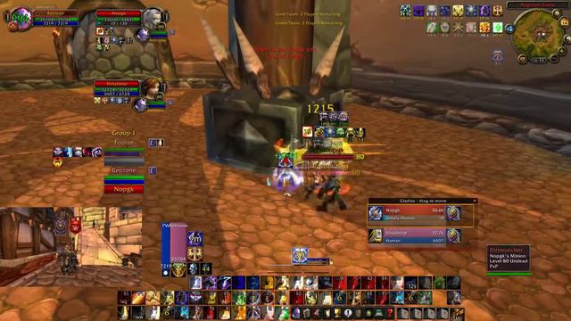 Preg Paladin+Disc Priest VS DK+Preg(Warmane/Icecrown)