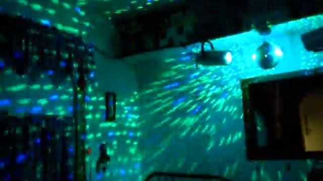 Chauvet Vue 1.1s On Mirror Ball
