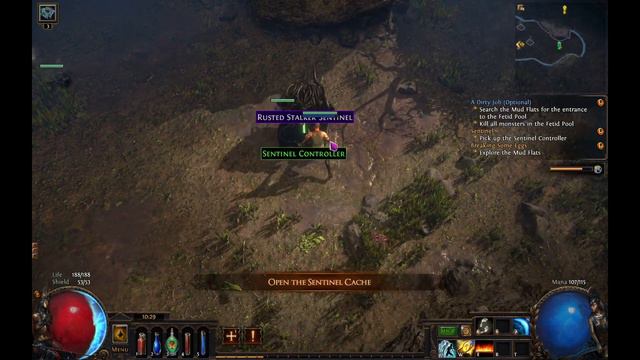 [PoE: Path of Exile] Project Discharge - a beginner's leveling journey - episode 1