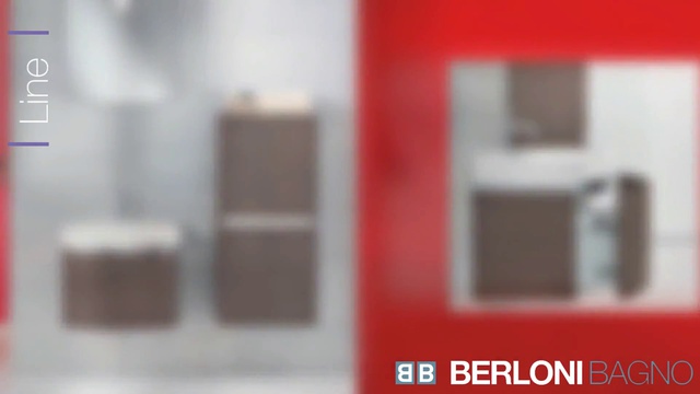 Berloni Bagno LINE - мебель для ванной комнаты