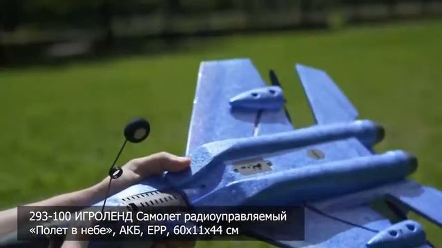 Самолет на пульте