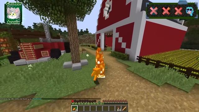 Nos CONVERTIMOS en ANIMALES de MINECRAFT ?? EL MEJOR ESCONDITE de Los COMPAS