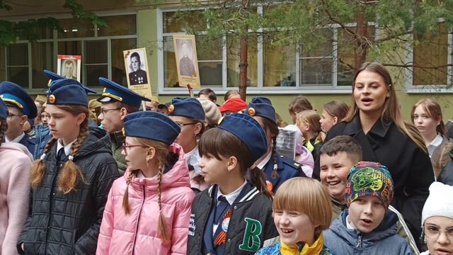 Линейка, посвящённая 79-летию Победы в Великой Отечественной войне