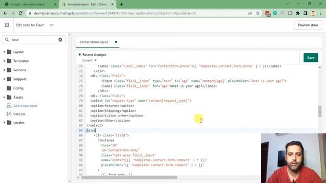 How To Create Custom Contact Forms in Shopify [Add more fields]