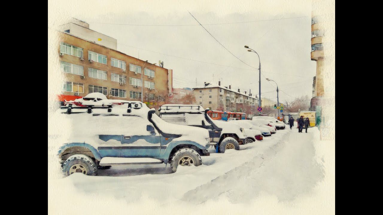 Нарисованный Екатеринбург