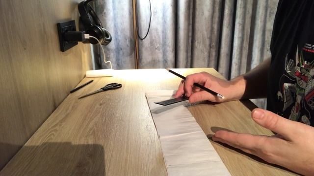 Крой из ткани 150 см наволочки 70*70 см