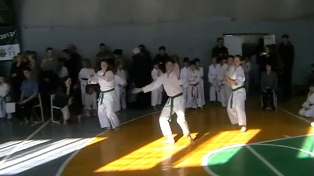 Команда СК Бушидо синхронное ката