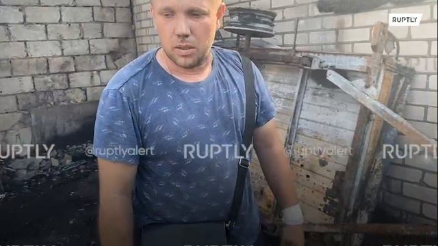 Кадры из белгородского Шебекино, который в очередной раз подвергся атаке ВСУ..Ранены семь человек.