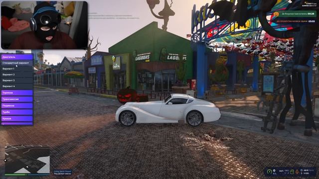ОБНОВЛЕНИЕ ХЭЛЛОУИН! КУПИЛ ТАЧКУ ЗА 100.000 ДОНАТА И СДАЛ ЕЁ В АРЕНДУ! (GTA 5 RP SUNRISE)