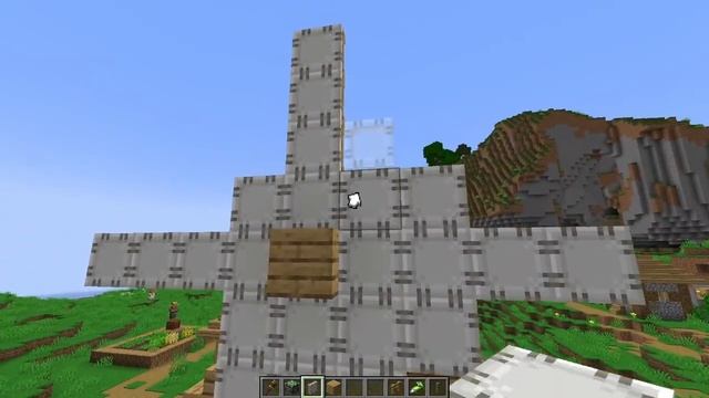 Build a WINDMILL Create Mod Minecraft
