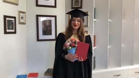 Вручение дипломов в Институте Пушкина 2019