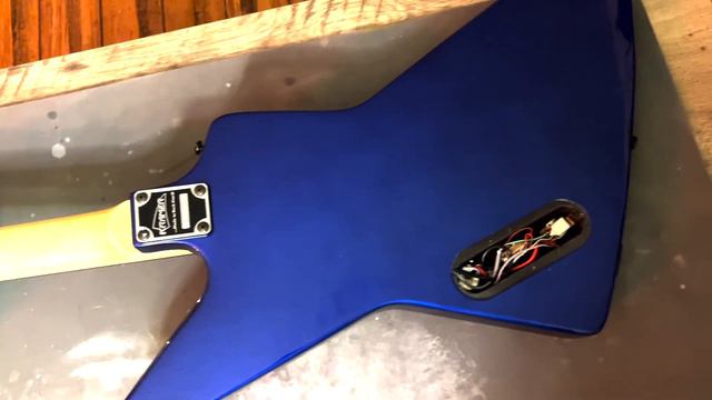 Kramer Imperial Review And Demo -  This Kramer Explorer Shaped Guitar Is Wicked!