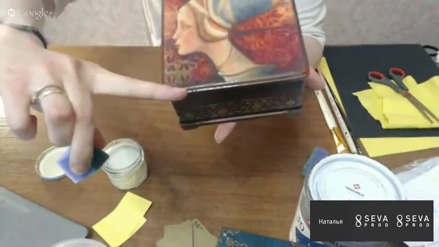 Наталья Лебедева  Декупаж о лакировке