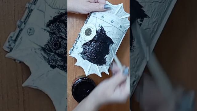 Шкатулка сундук из картона своими руками
