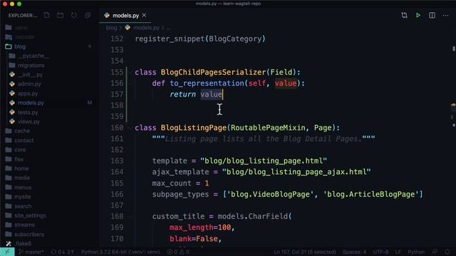 Headless Wagtail CMS: Serializing Child Pages (Serializing a QuerySet)