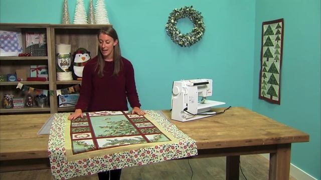 Holiday Panel Quilt