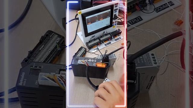 Autonics AiSA closed loop stepper motor AC power driver.