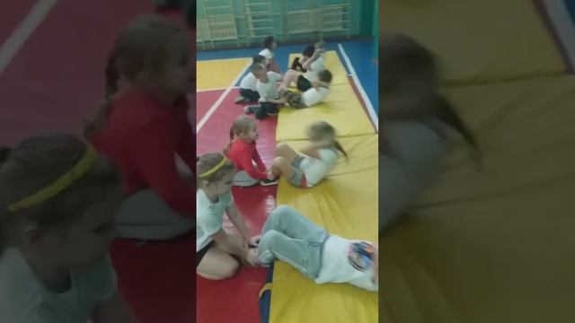 поднимание туловища за 20 сек