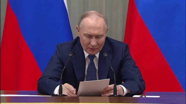 Владимир Путин. Встреча с членами Правительства 6 мая 2024 года.